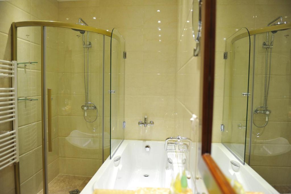 パーク ホテル スタラ ザゴラ スタラ・ザゴラ 部屋 写真 A shower enclosure